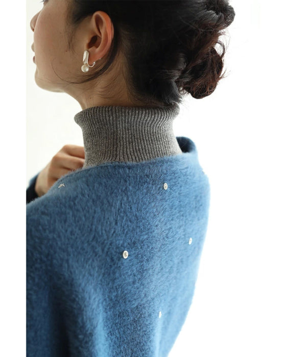 私が宝石。ビジューカーディガン