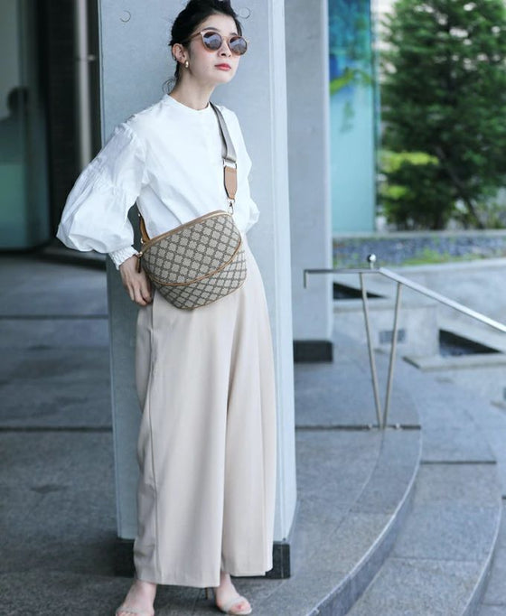 大人が上品に持てる 大容量 ボディバッグ