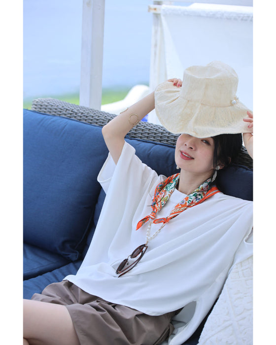 水辺も街も。あれこれ気にしないラッシュガードショートパンツ
