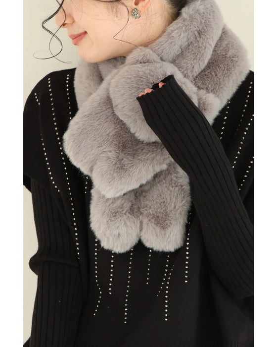 ロシアンブルーの猫ちゃんファーティペット