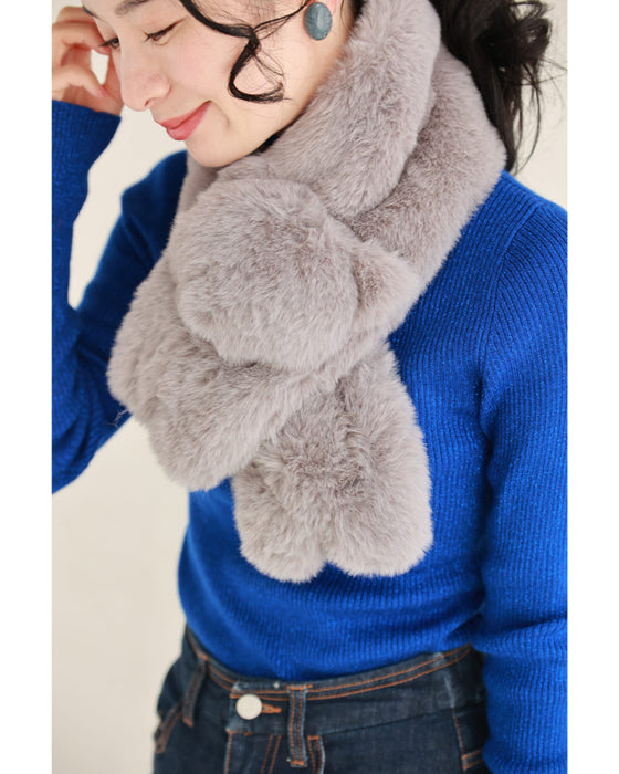 ロシアンブルーの猫ちゃんファーティペット