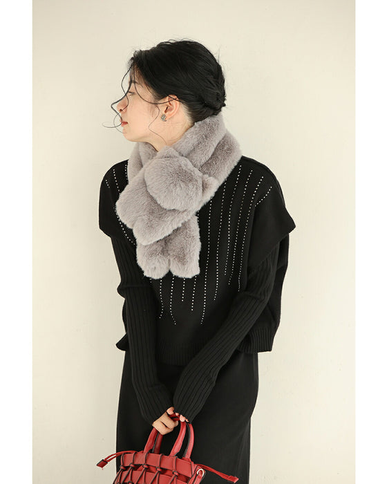 ロシアンブルーの猫ちゃんファーティペット