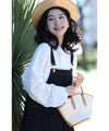 [Outlet products cannot be returned or exchanged] Gauze shirt with mesmerizing embroidery from any angle