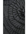 Pleated flowered T-shirt top