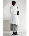 Pleated tulle midi skirt with starry glitter