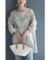 Flowing, fluttering tulle and lace blouse top