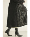 Can also be worn as a cover-up. An elegant mid-length all-lace dress