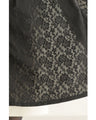 Can also be worn as a cover-up. An elegant mid-length all-lace dress