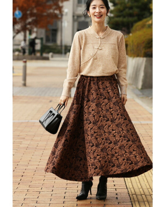 An introduction to Chinoiserie. China button knit