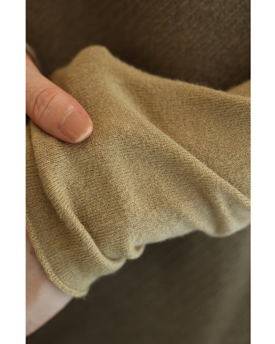 スクエアネックワンピースとカットソーとベルトの3点セット