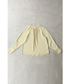 Glossy blouse top in soft spring colors