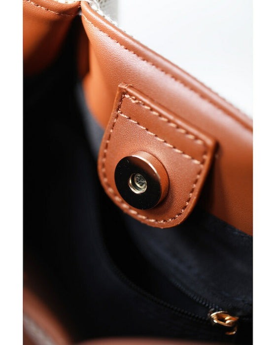 (ショルダーベルト付き)褒められ立体花 ハンドバッグ