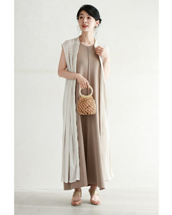 Rope-woven pineapple mini bag with drawstring