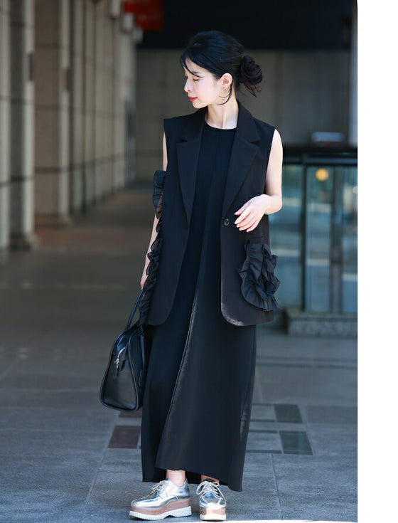 【アウトレット返品交換不可】カワイイの個性服を魅せる シンプルワンピース