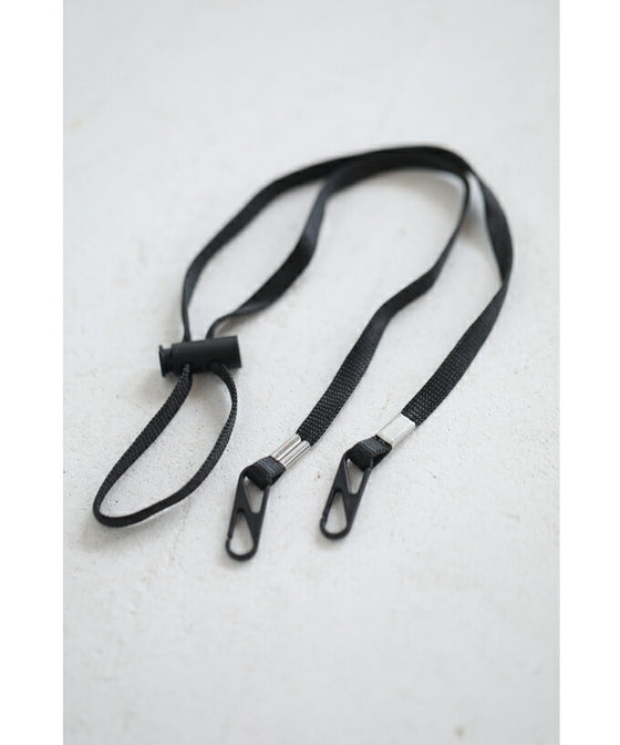 (ストラップ付き)縁取りオーガンジーの日除けハット