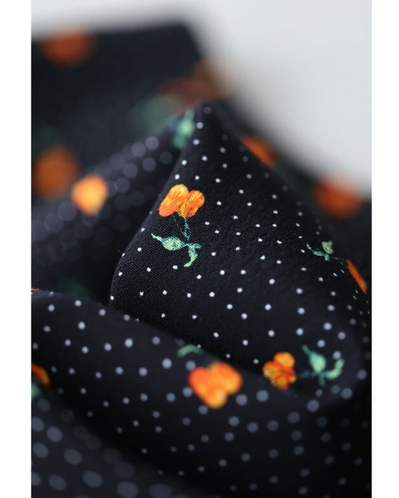 さくらんぼ実る短丈ジレベスト