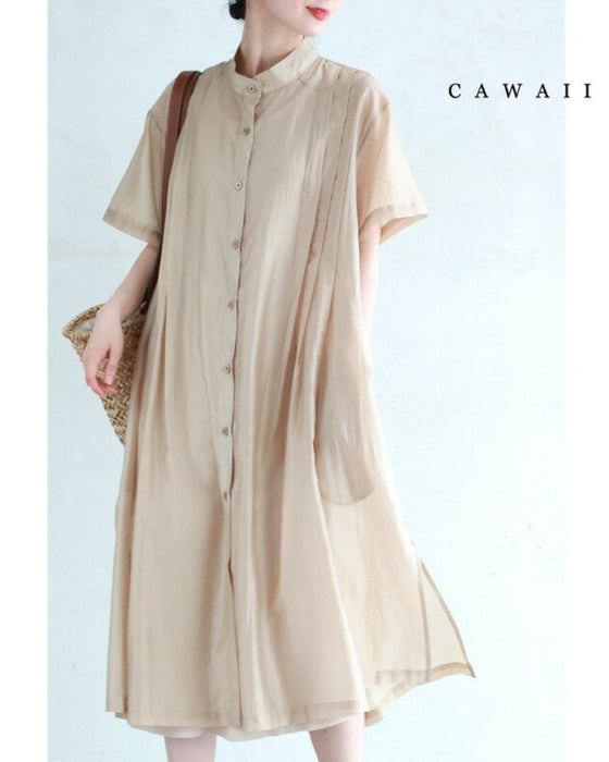 オトナの艶足しシアーロングシャツカーディガン