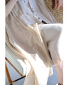 A sheer long shirt cardigan with a sophisticated touch