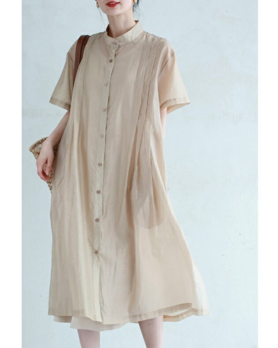 オトナの艶足しシアーロングシャツカーディガン