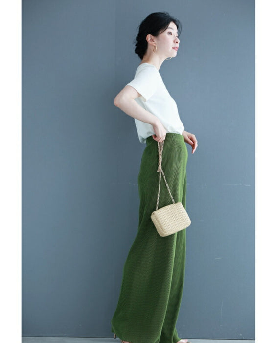 Beaded glittering 3D flower corsage T-shirt top