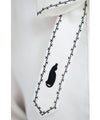 Black cat ribbon tie blouse top
