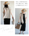 3-way sheer shirt that can be worn front or back