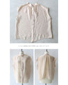 3-way sheer shirt that can be worn front or back