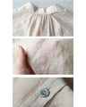3-way sheer shirt that can be worn front or back