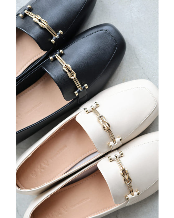 足取り軽い柔らかビットローファー