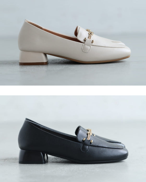 足取り軽い柔らかビットローファー