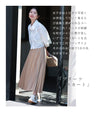 No need to worry about the entrance! Versatile and elegant sneakers