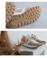 No need to worry about the entrance! Versatile and elegant sneakers