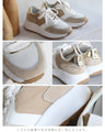 No need to worry about the entrance! Versatile and elegant sneakers