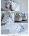 No need to worry about the entrance! Versatile and elegant sneakers