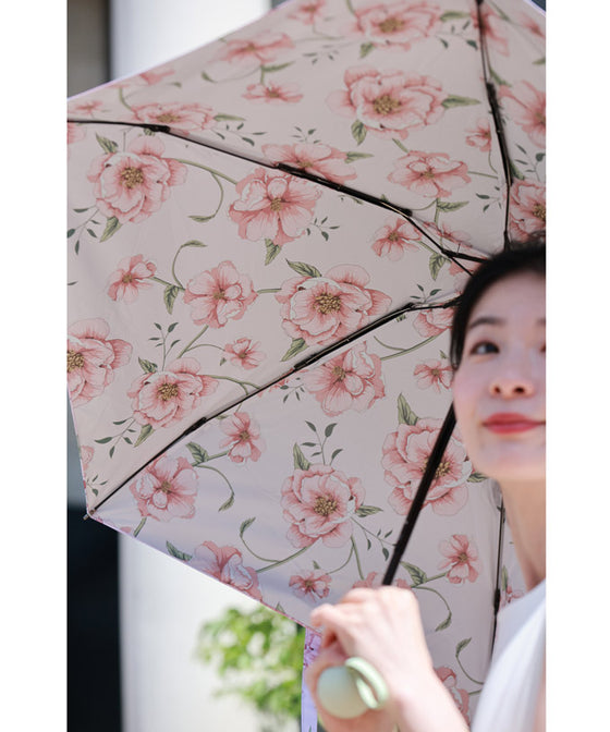 気分が上がるピオニーの花日傘