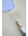 Braided flower short strap (with clear holder)
