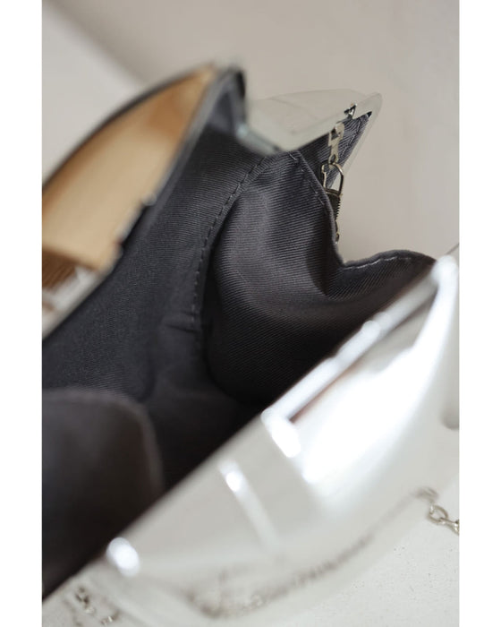 ぷっくり星型バルーン風チェーンバッグ（チェーンショルダー付き)