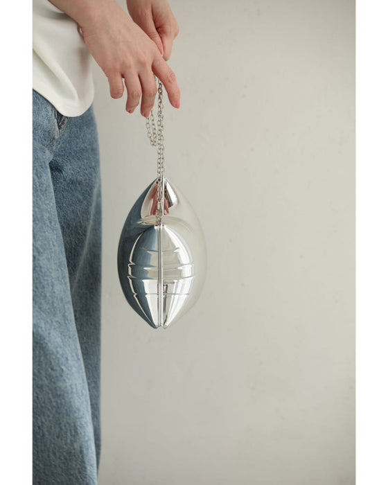 ぷっくり星型バルーン風チェーンバッグ（チェーンショルダー付き)