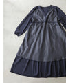 A plain yet gorgeous tiered long dress