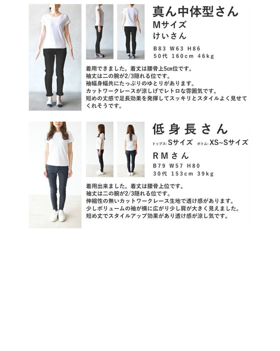 まあるいパフスリーブの短丈パンチングレースジャケット