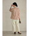 Sparkling bejeweled knit cardigan
