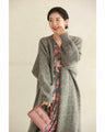 A warm and cute long knit cardigan