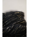Meteor shower drape line pullover top