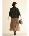 Meteor shower drape line pullover top