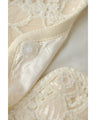 Sequin floral relief jacket and tulle skirt 2-piece set [set]