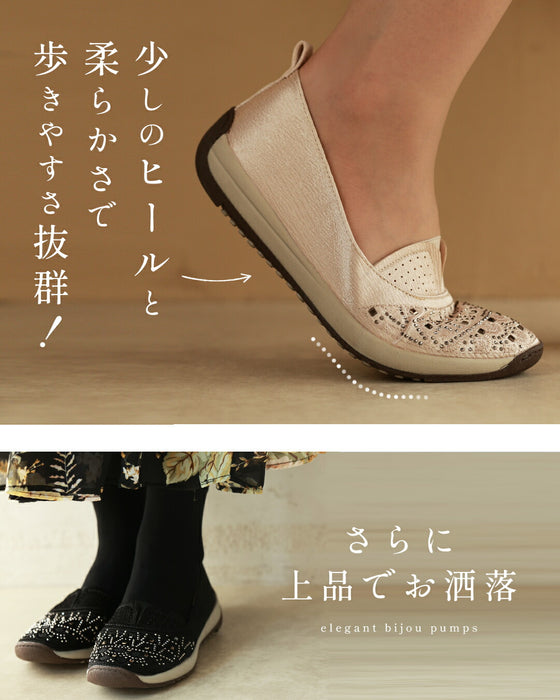 50代の足元彩る リアルパンプス