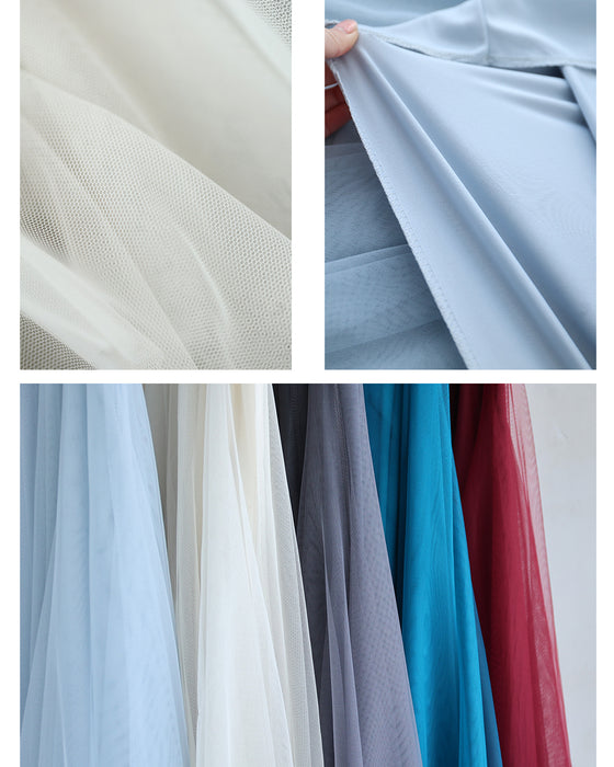 No.1 in versatile wear! Chameleon tulle skirt