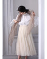 No.1 in versatile wear! Chameleon tulle skirt