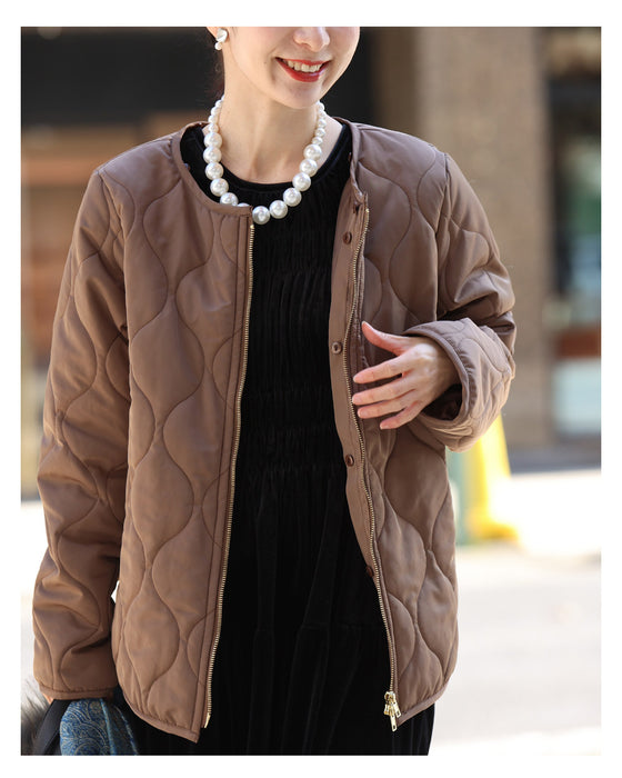 上品な大人の艶ベロア調シャーリングワンピース