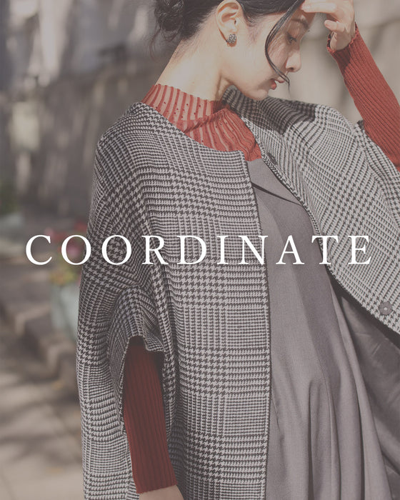 長袖Ver. 光の粒が降り注ぐ 流線ラインリブニット